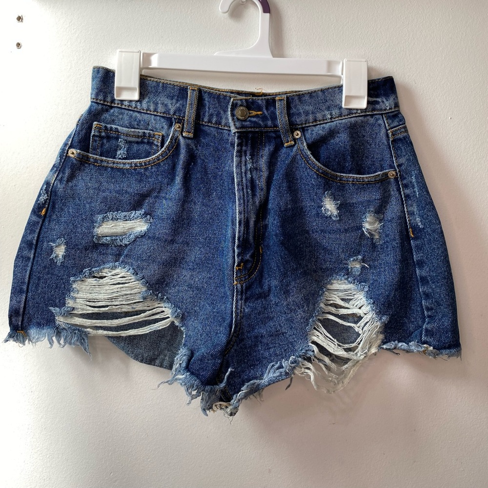 High waisted shorts